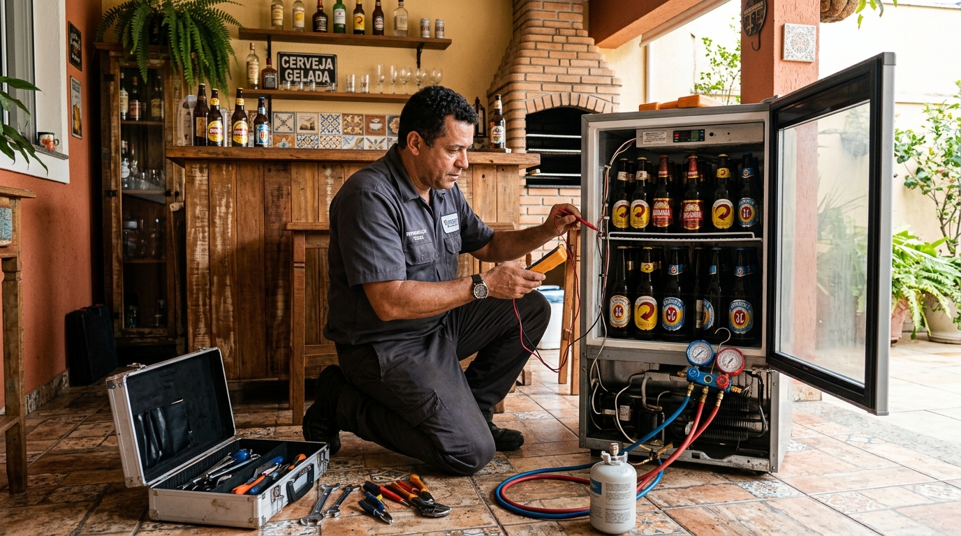 Assistência para Cervejeira Comercial no Vale do Sol, Londrina‑PR