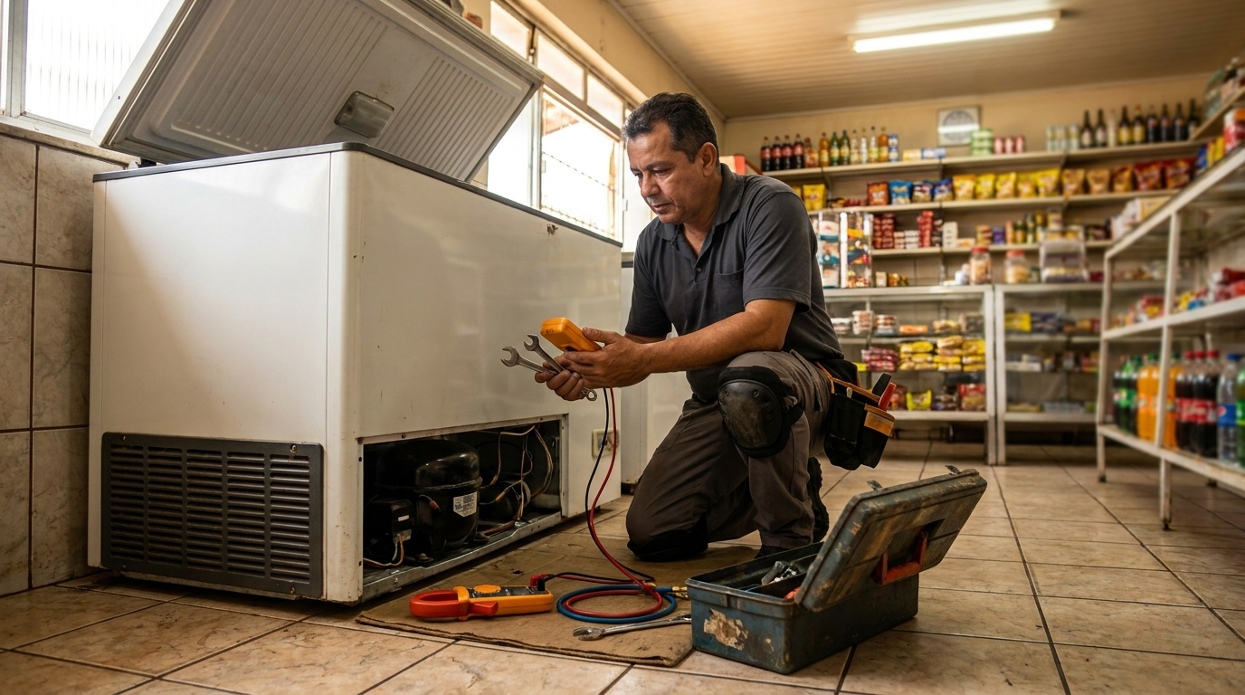 Técnico de freezer perto de mim em Londrina‑PR